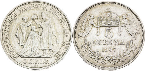 Silver coins (2 pcs) - front