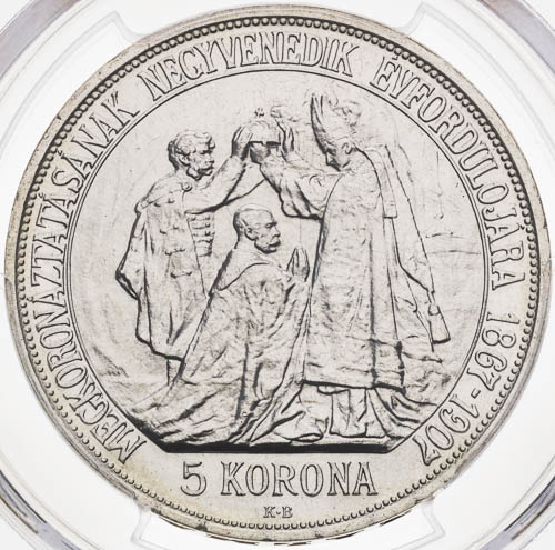 5 Corona 1907 - back