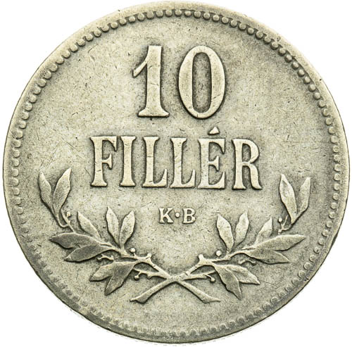 10 Filler 1914 - revers