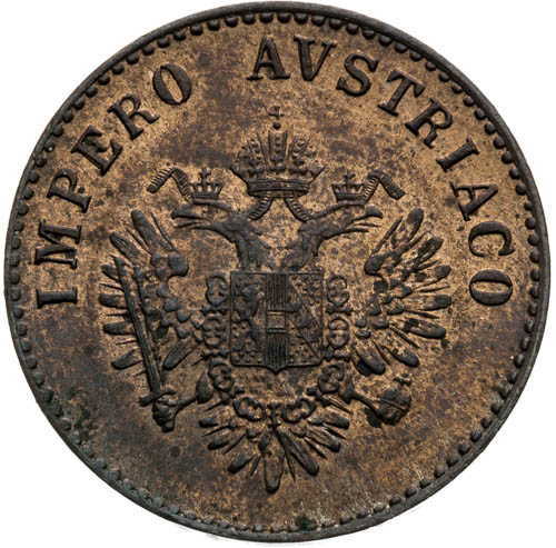 5 Centisimi 1852 - avers