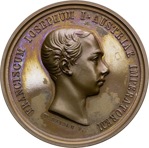 Medaile 1853 - avers