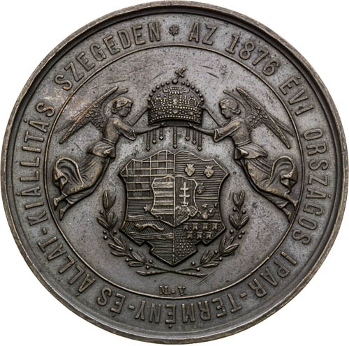 Medaile 1876 - avers