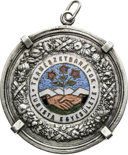 Stříbrná medaile 1885 - avers