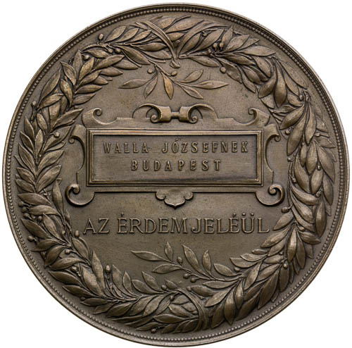 Medaile 1885 - revers