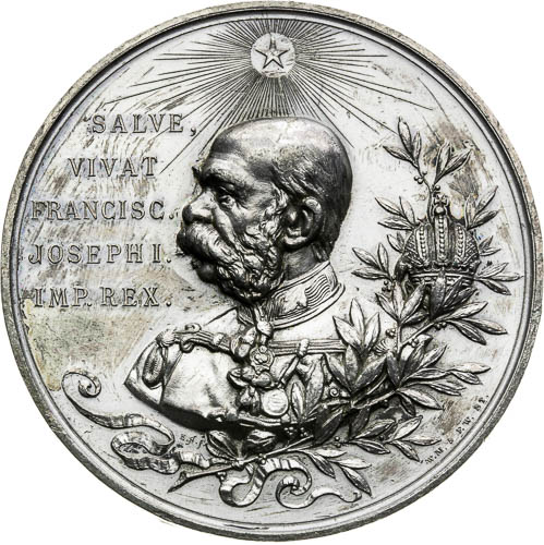 Medal 1898 - front