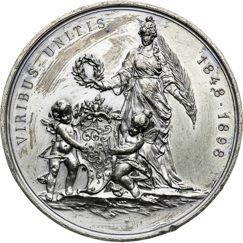 Medal 1898 - back