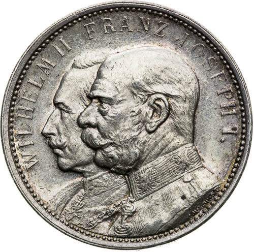 Stříbrná medaile 1915 - avers