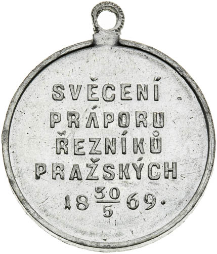 Medal 1869 - back