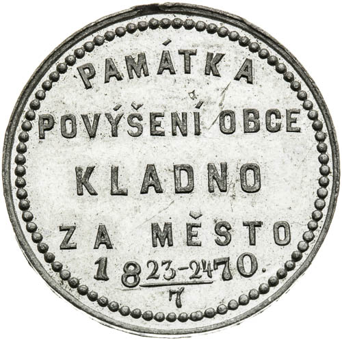 Medal 1870 - back