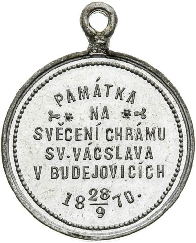 Medal 1870 - back
