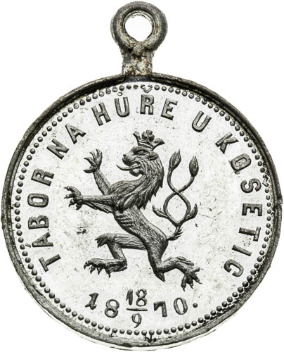 Medal 1870 - back