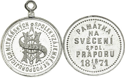 Medaile 1871 (2 ks) - avers