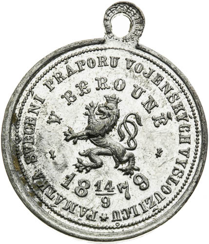 Medaila 1879 - averz