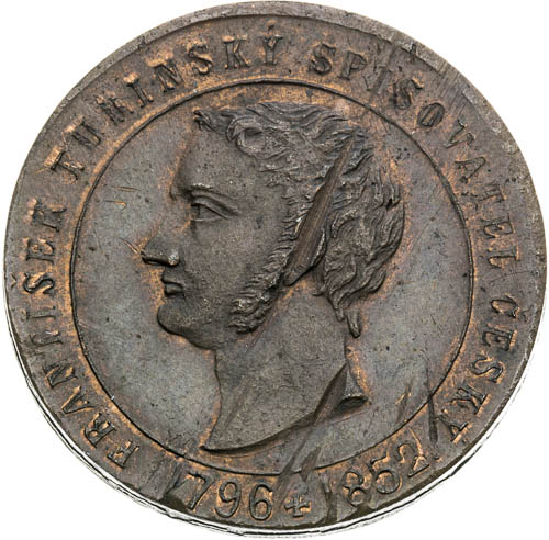 Medaila 1882 - averz
