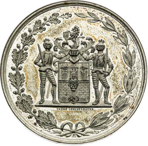 Medaila 1884 - reverz