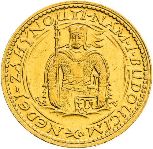 Dukát 1928 - avers