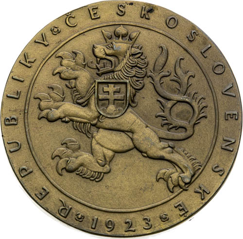 Medaile 1923 - revers