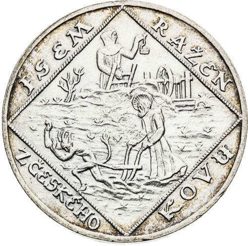 Stříbrná medaile 1928 - avers