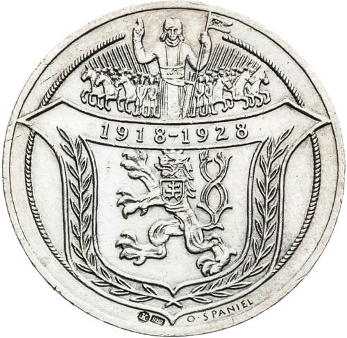 Stříbrná medaile 1828 - revers
