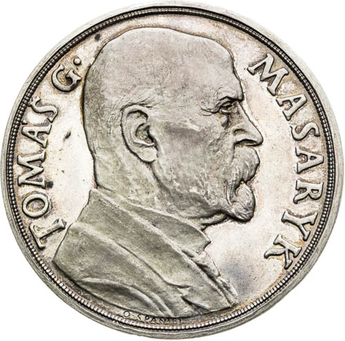 Stříbrná medaile 1935 - avers
