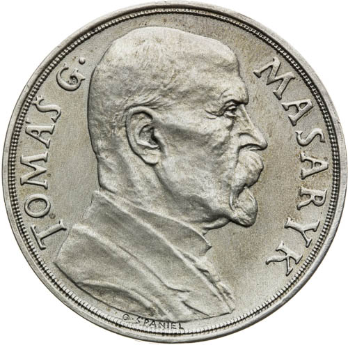 Stříbrná medaile 1935 - avers