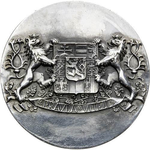 Stříbrná medaile 1935 - revers