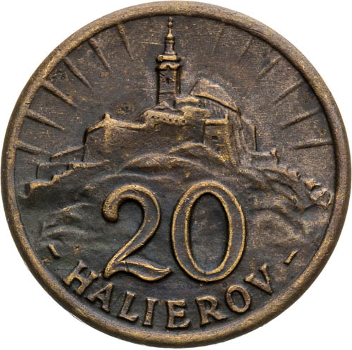 20 Haléř 1942 - revers