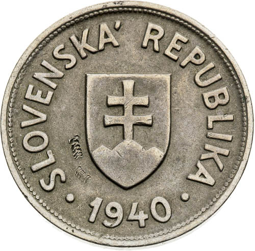 50 Haléř 1940 - avers