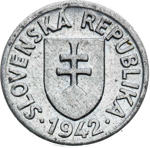 5 Haléř 1942 - avers