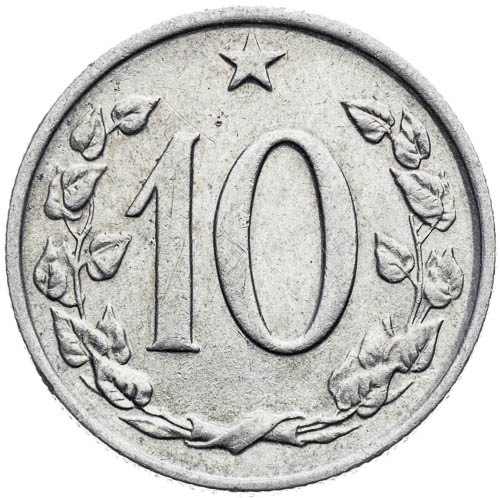 10 Haléř 1963 - revers