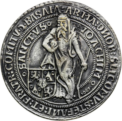 Stříbrná medaile 1967 - avers