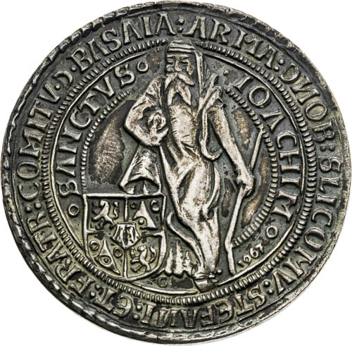 Stříbrná medaile 1967 - avers