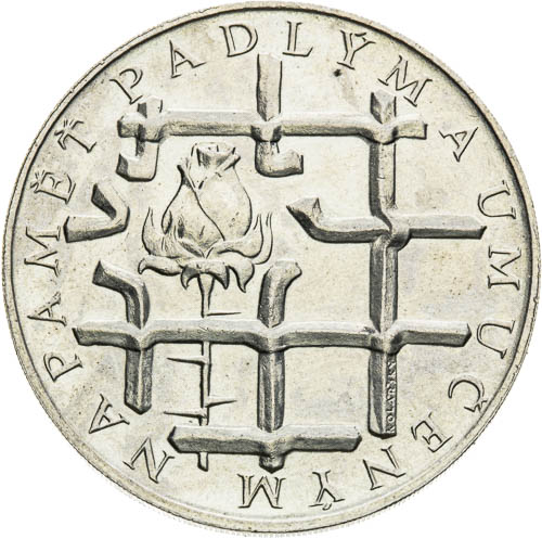 Stříbrná medaile 1972 - revers
