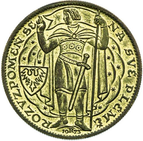 Medaile 1929/1973 - avers