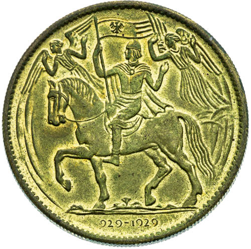 Medaile 1929/1973 - revers