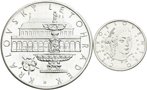 Stříbrné medaile 1974 (2 ks) - revers