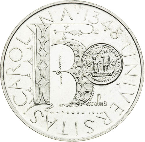 Stříbrná medaile 1978 - avers