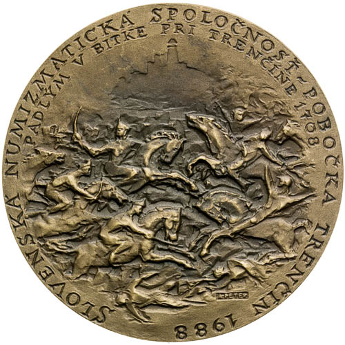 Medaile 1988 - revers