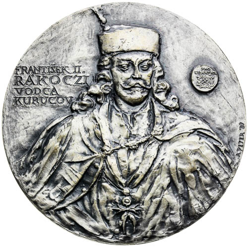 Stříbrná medaile 1988 - avers