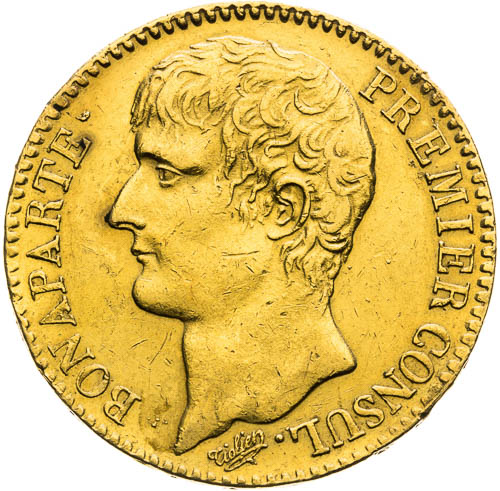 40 Frank An 12 (1803/4) - avers