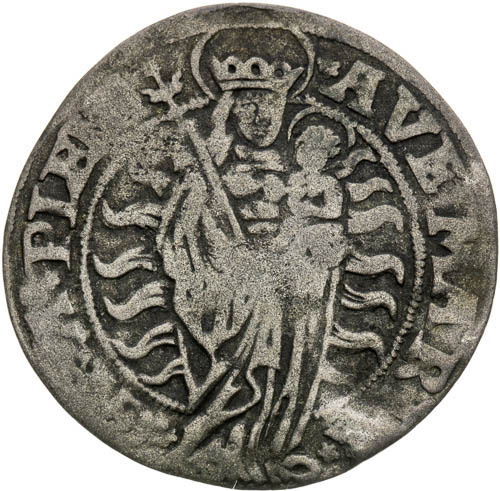 Groschen 1558 - back