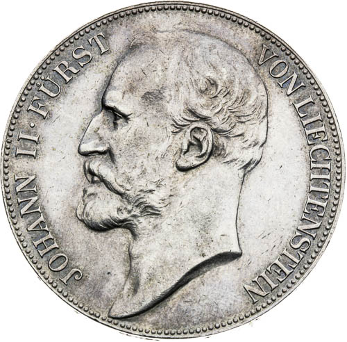5 Koruna 1900 - front