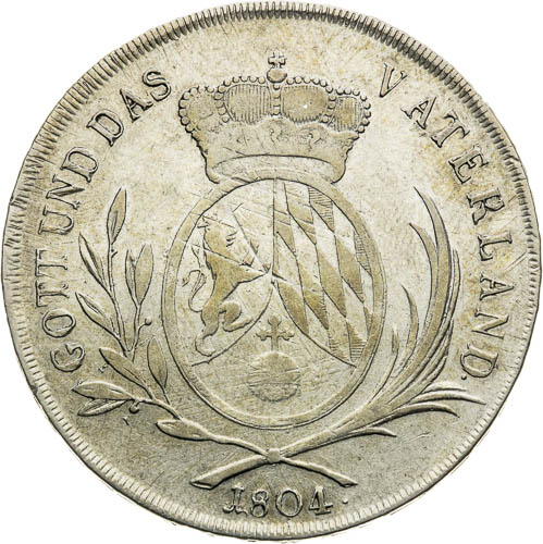 Thaler 1804 - back