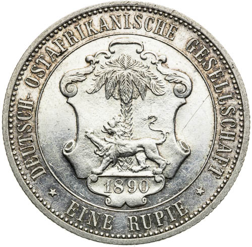 Rupie 1890 - back