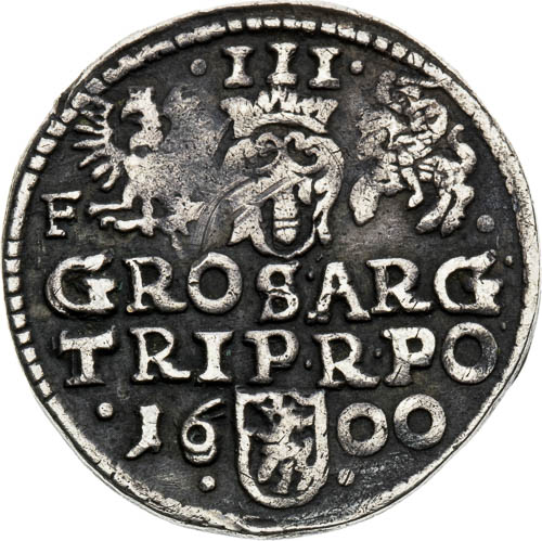 3 Groš 1600 - revers