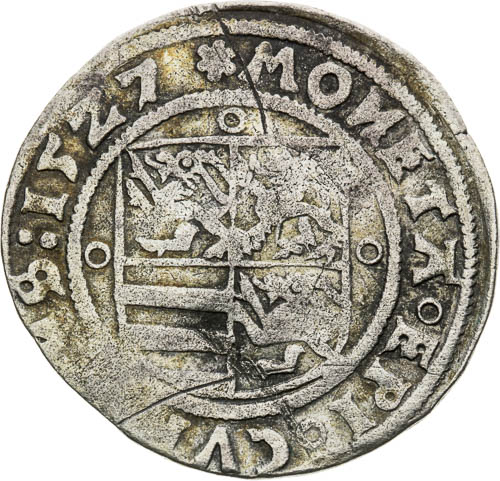 Batzen 1527 - revers