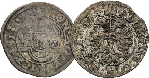 3 Krejcar (2 ks) - revers