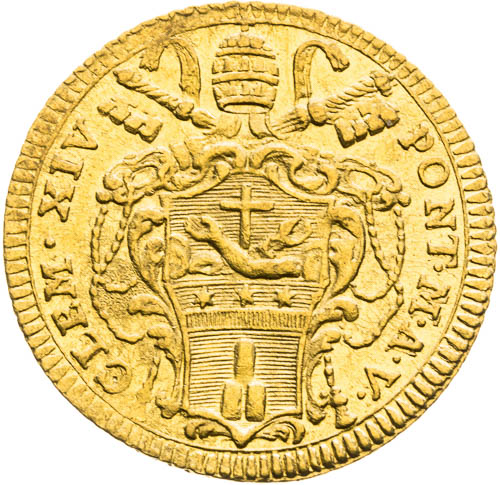 Dukát (Zecchino) 1773 - avers