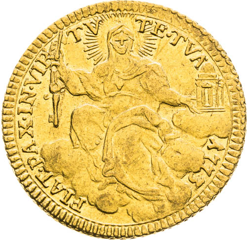 Dukát (Zecchino) 1773 - revers