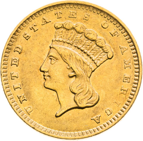 Dolar 1856 - avers